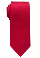 Cravate Eterna rouge uni