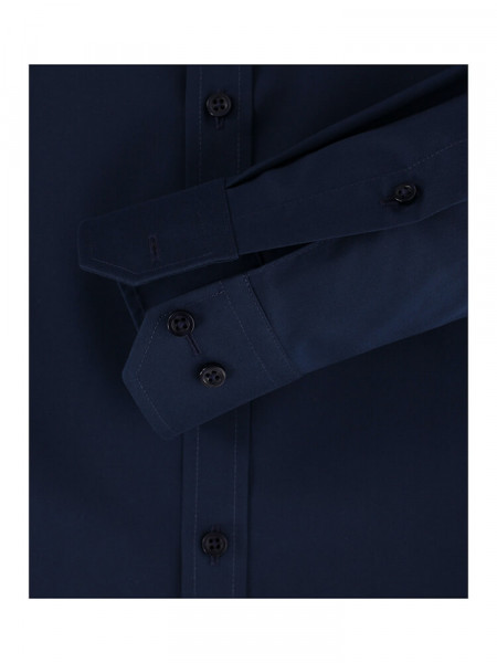 VENTI Slim Fit Chemise Marine Kent Popeline - Vue 2