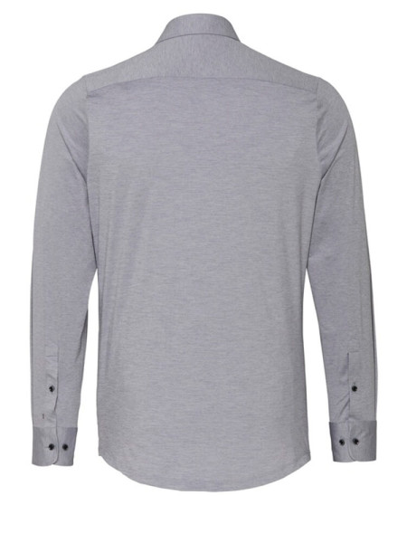 PURE Extra Slim Fit Chemise Gris Haifisch Jersey