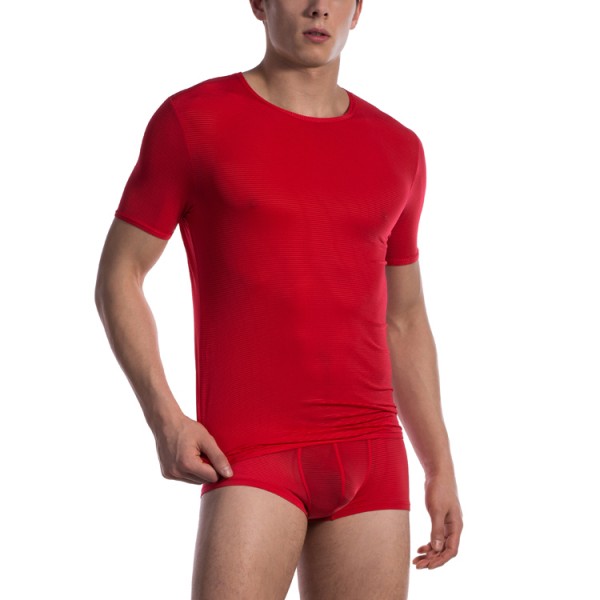 Olaf Benz &quot;RED 1201&quot; T-Shirt rouge