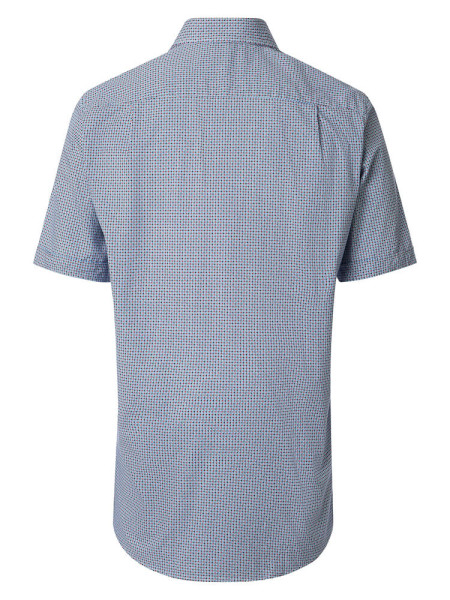 REDMOND Regular Fit Chemise Rouge Kent Print