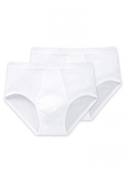 Schiesser &quot;ORIGINAL DOPPELRIPP&quot; Slip blanc