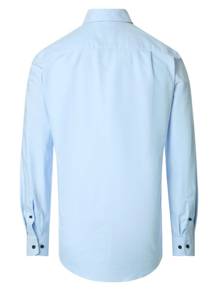 REDMOND Regular Fit Chemise Bleu clair Button-Down Fein Oxford