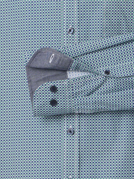 CASAMODA Regular Fit Chemise Vert Kent Easy Care  - Vue 2