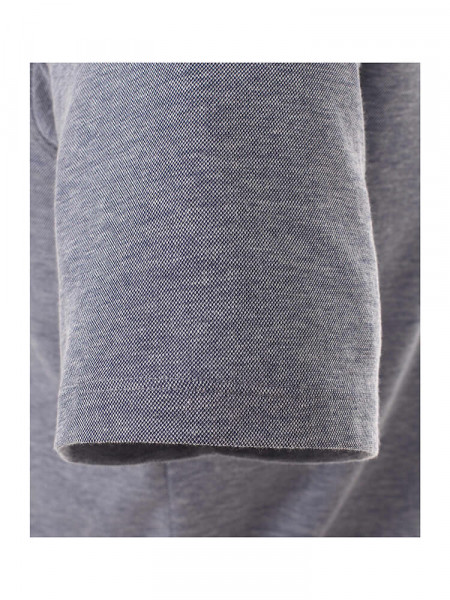 CASAMODA Polo Bleu fumé Piqué - Vue 2