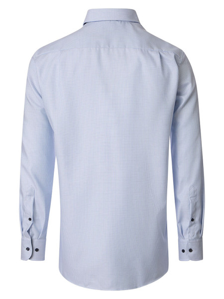 VENTI Comfort Fit Chemise Bleu clair Button-Down Struktur