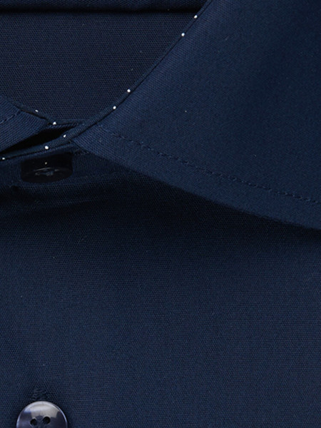 SEIDENSTICKER Regular Fit Chemise Marine Business Kent Popeline - Vue 3