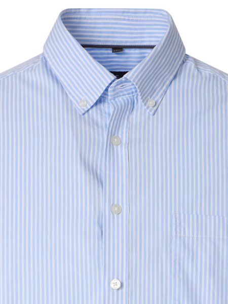 CASAMODA Comfort Fit Chemise Bleu clair Button-Down Easy Care  - Vue 1