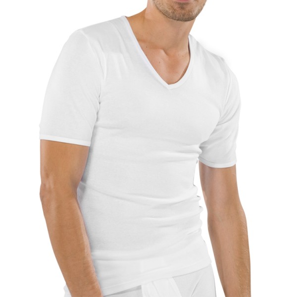 Schiesser &quot;ORIGINAL FEINRIPP&quot; T-Shirt blanc