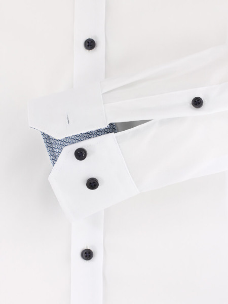 VENTI Slim Fit Chemise Blanc Kent Easy Care  - Vue 2