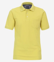 Polo Redmond REGULAR FIT JERSEY jaune avec col Col montant en coupe classique