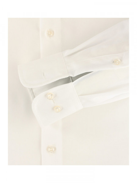 CASAMODA Comfort Fit Chemise Beige clair Kent Popeline - Vue 2