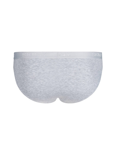 SKINY Regular Fit Gris Feinripp - Vue 2