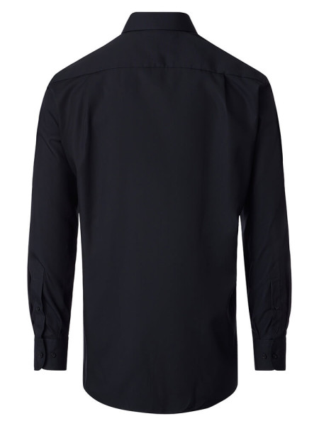 VENTI Regular Fit Chemise Noir Kent Twill