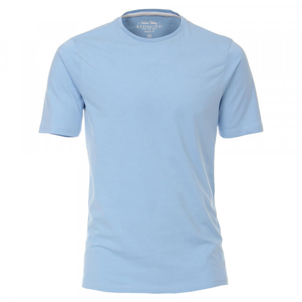 T-shirt Redmond bleu clair en coupe classique