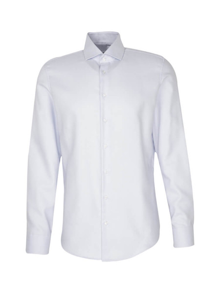 SEIDENSTICKER Tailored Fit Chemise Bleu clair Kent Struktur