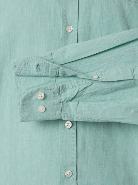 CASAMODA Comfort Fit Chemise Vert Kent Easy Care  - Vue 2