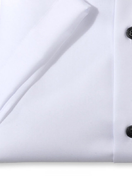 OLYMP Regular Fit Chemise Blanc Global Kent Popeline - Vue 2