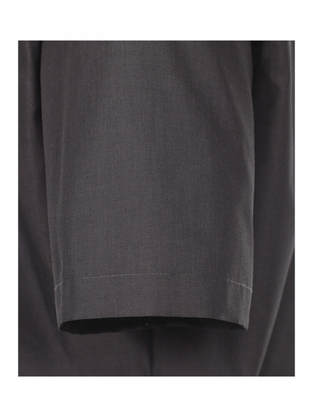CASAMODA Comfort Fit Chemise Anthracite Kent Popeline - Vue 2