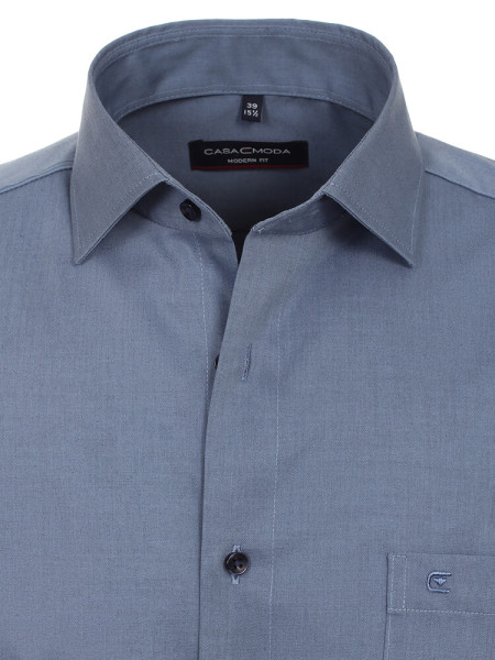 CASAMODA Regular Fit Chemise Bleu moyen Kent Easy Care  - Vue 1