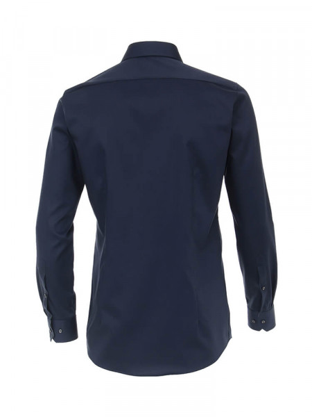 VENTI Slim Fit Chemise Marine Kent Twill