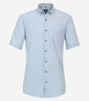 Chemise Redmond MODERN FIT BEAUX OXFORD bleu clair avec col Button Down en coupe moderne