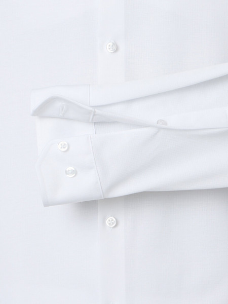 VENTI Slim Fit Chemise Blanc Kent Jersey - Vue 2