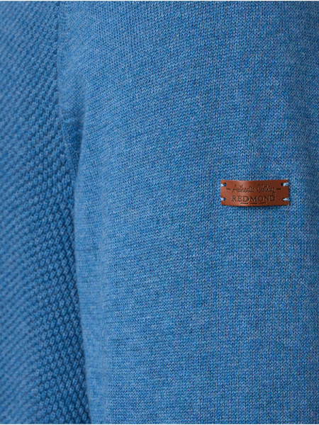 REDMOND Bleu moyen Natté - Vue 2