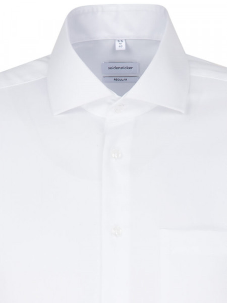 SEIDENSTICKER Regular Fit Chemise Blanc Haifisch Oxford - Vue 2