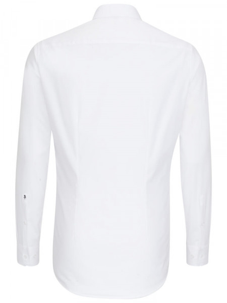 SEIDENSTICKER Extra Slim Fit Chemise Blanc Business Kent Popeline