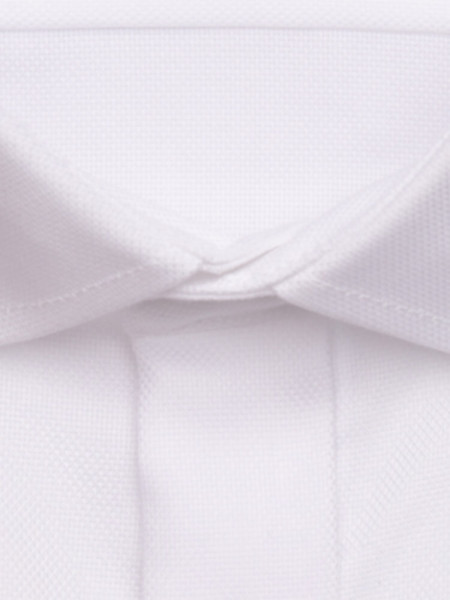 SEIDENSTICKER Slim Fit Chemise Blanc Business Kent Struktur