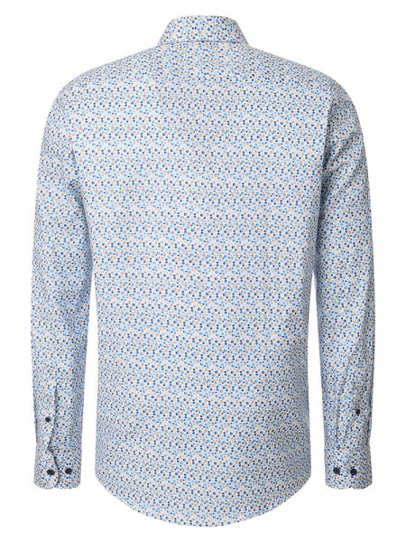 CASAMODA Comfort Fit Chemise Marron Button-Down Easy Care