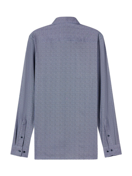 OLYMP Regular Fit Chemise Bleu foncé New Kent Jersey