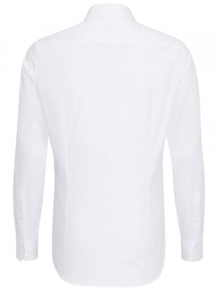 SEIDENSTICKER Slim Fit Chemise Blanc Business Kent Original