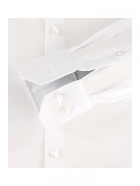 VENTI Regular Fit Chemise Blanc Kent Popeline - Vue 2