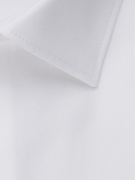 SEIDENSTICKER Slim Fit Chemise Blanc Business Kent Popeline - Vue 3