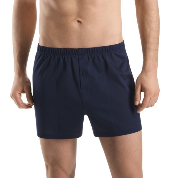 Hanro "COTTON SPORTY" Boxer bleu marine