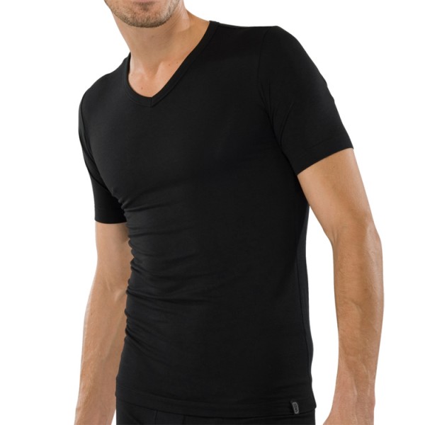 Schiesser &quot;95/5&quot; T-Shirt noir