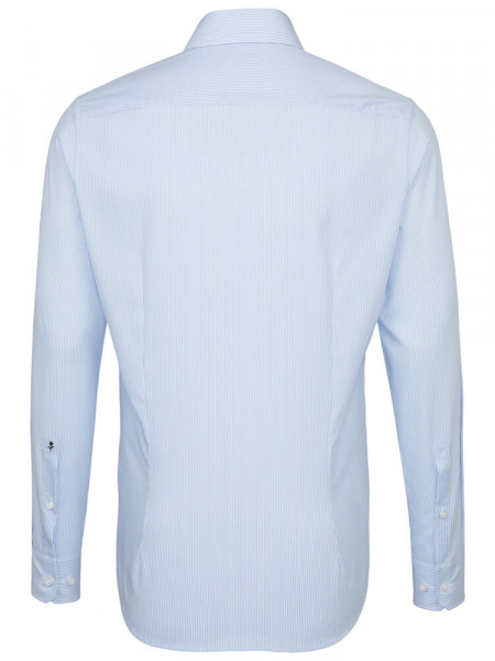 SEIDENSTICKER Slim Fit Chemise Bleu clair Business Kent Office