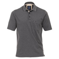 Polo Redmond anthracite en coupe classique