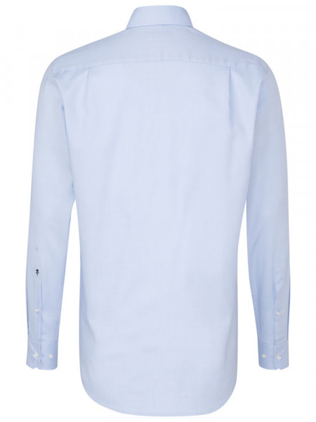 SEIDENSTICKER Regular Fit Chemise Bleu clair Business Kent Struktur