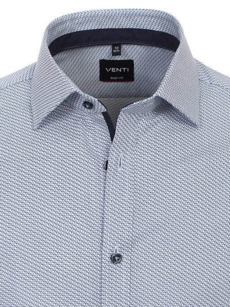 VENTI Slim Fit Chemise Bleu moyen Kent Easy Care  - Vue 1