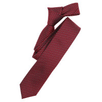 Cravate Venti rouge foncé à motifs