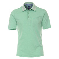 Polo Redmond vert en coupe classique