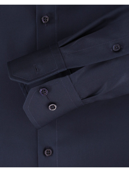 VENTI Regular Fit Chemise Marine Kent Twill - Vue 2