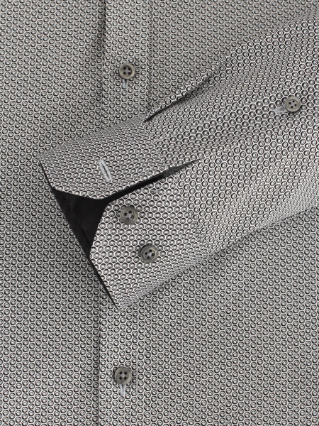 VENTI Slim Fit Chemise Noir Kent Easy Care  - Vue 2