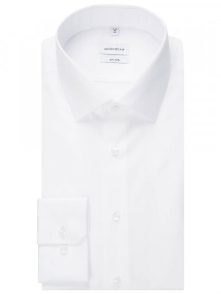 SEIDENSTICKER Tailored Fit Chemise Blanc Business Kent Original - Vue 4