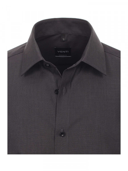 VENTI Regular Fit Chemise Anthracite Kent Popeline - Vue 1