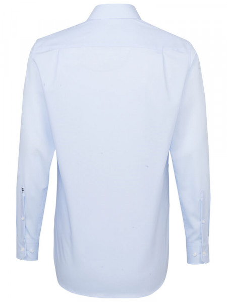 SEIDENSTICKER Regular Fit Chemise Bleu clair Business Kent Popeline