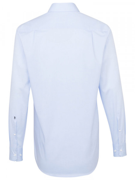 SEIDENSTICKER Regular Fit Chemise Bleu clair Business Kent Chambray